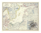 Baltic, c.1861 Affiches par Alexander Keith Johnston