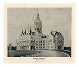 State Capitol, Hartford, Connecticut, c.1893 Poster