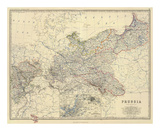 Prussia, c.1861 Poster by Alexander Keith Johnston
