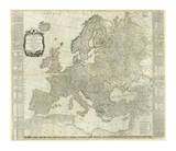 Composite: Europe, c.1787 Posters by Thomas Kitchin