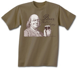 Ben Franklin Beer Tee T-shirts