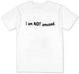 I Am Not Amused. Vêtements