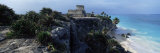 Castle on a Cliff, El Castillo, Tulum, Yucatan, Mexico Lámina fotográfica por Panoramic Images