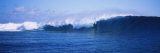 Surfer Surfing in the Ocean, Tahiti, French Polynesia Lámina fotográfica por Panoramic Images