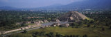 Pyramid on a Landscape, Moon Pyramid, Teotihuacan, Mexico City, Mexico Fotografie-Druck von  Panoramic Images