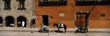 Horse Standing Between Two Motorcycles Parked on a Road, San Miguel De Allende, Guanajuato, Mexico Lámina fotográfica por Panoramic Images Horse Standing Between Two Motorcycles Parked on a Road, San Miguel De Allende, Guanajuato, Mexico Lámina fotográfica por Panoramic Images