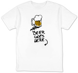 Beer Goes Here Vêtement