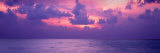 Sunset over the Sea, Maldives Lámina fotográfica por Panoramic Images