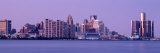 Michigan, Detroit, Twilight Photographic Print by  Panoramic Images