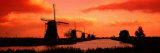 Windmills Holland Netherlands Photographic Print by  Panoramic Images