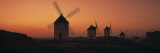 Windmills La Mancha Spain Photographic Print by  Panoramic Images