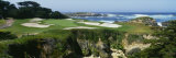 High Angle View of a Golf Course, Cypress Point Golf Course, Pebble Beach, California, USA Fotografie-Druck von  Panoramic Images