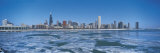 Skyline Winter Chicago Il, USA Photographic Print by  Panoramic Images