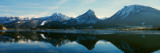 Reflection of Mountains in a Lake, Wolfgangsee, St. Wolfgang, Salzkammergut, Upper Austria, Austria Photographic Print by  Panoramic Images