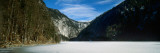 Mountains with a Frozen Lake, Lake Toplitz, Salzkammergut, Upper Austria, Austria Photographic Print by  Panoramic Images