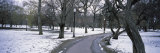 Last Snow of the Season, Boston Public Garden, Boston, Suffolk County, Massachusetts, USA Photographic Print by  Panoramic Images