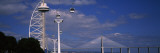 Low Angle View of a Tower with a Bridge in the Background, Vasco De Gama Tower Photographic Print by  Panoramic Images