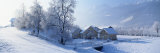 Winter Farm Austria Photographic Print by  Panoramic Images