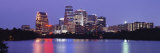 Us, Texas, Austin, Skyline, Night Photographic Print by  Panoramic Images
