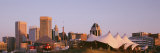 Morning Skyline and Pier 6 Concert Pavilion Baltimore Md, USA Photographic Print by  Panoramic Images