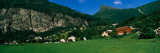 Houses in a Town, Geiranger, Norway Photographic Print by  Panoramic Images