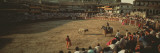 Spectators Watching Bullfighting in a Stadium, Spain Photographic Print by  Panoramic Images