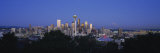 Buildings in the City, Queen Ann Hill, Seattle, Washington State, USA Photographic Print by  Panoramic Images