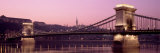 Hungary, Budapest, Szechenyi Lanchid Photographic Print by  Panoramic Images