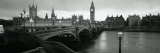Bridge across a River, Westminster Bridge, Houses of Parliament, Big Ben, London, England Photographie par  Panoramic Images