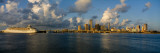Cruise Ship Docked at a Harbor, Miami, Florida, USA Photographic Print by  Panoramic Images