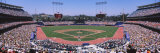 High Angle View of Spectators Watching a Baseball Match, Dodgers Vs. Yankees, Dodger Stadium Fotografie-Druck von  Panoramic Images