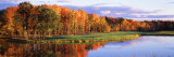Fall Golf Course New England Photographic Print by  Panoramic Images