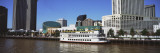 Buildings at the Waterfront, Mississippi River, New Orleans, Louisiana, USA Lámina fotográfica por Panoramic Images