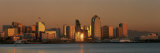 San Diego Skyline at Sunset Photographic Print by  Panoramic Images