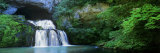 Waterfall in a Forest, Lison River, Jura, France Photographic Print by  Panoramic Images