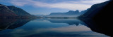 St. Wolfgangsee and Alps Salzkammergut Austria Photographic Print by  Panoramic Images