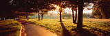 Pennsylvania, Ace Center Golf Course, View of an Empty Walkway Photographic Print by  Panoramic Images