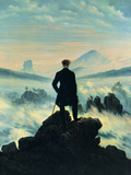 The Wanderer Above the Mists Impressão giclée por Caspar David Friedrich The Wanderer Above the Mists Impressão giclée por Caspar David Friedrich