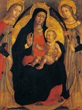 Madonna and Child Between St Apollonia and St Lucy Giclee Print