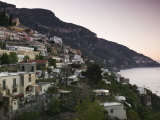 Town on the Hillside, Amalfi Coast, Positano, Salerno, Campania, Italy Photographic Print