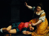 Jael and Sisera Giclée-tryk af Demetrio Cosola