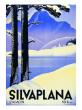 Advertising Poster Silvaplana Giclee Print by Ludwig Hohlwein