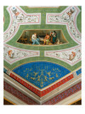 Decoration of the Room of Ulysses in Palazzo Milzetti, Faenza reproduction procédé giclée par Leon Battista Alberti