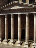 Temple of Minerva - Church of Santa Maria Sopra Minerva - Facade Photographie par  Michelangelo Buonarroti