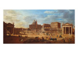 Rome, Piazza San Pietro Reproduction procédé giclée par Guido Reni