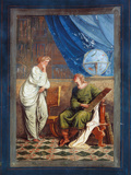 Kepler reproduction procédé giclée par Jacob-Philippe Hackert