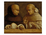 Albert the Great and Giovanni Duns Scotus Giclee Print by Bernardo Bellotto