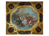 Venus on the Chariot Pulled by Swans Giclee Print