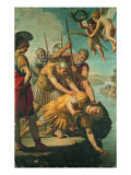 Martyrdom of St Secundus Giclee Print by Angelo Morbelli