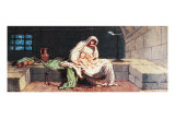 Rhea Silvia Buried Alive with Her Sons Romolus and Remus Giclee Print